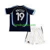 Fotballdrakt Argentina Lionel Messi 19 2006 Barn Retro Bortetrøye Kortermet
